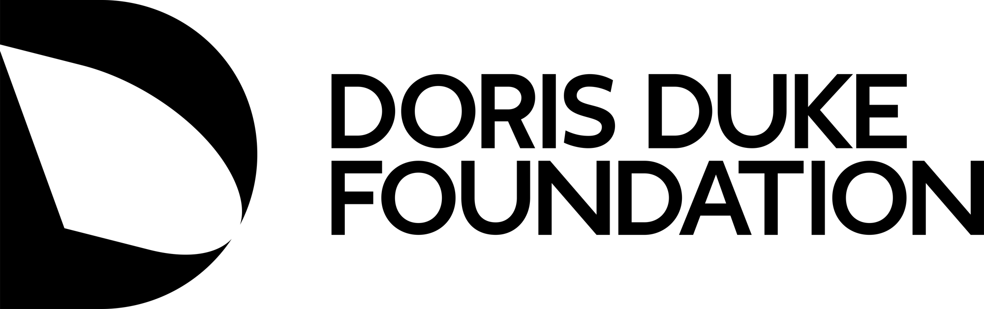 Doris Duke Foundation black logo